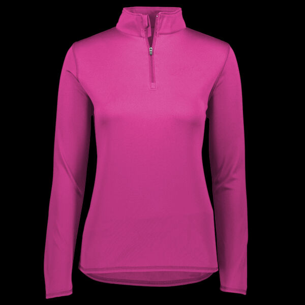 Ladies Attain Wicking 1/4 Zip Pullover Thumbnail