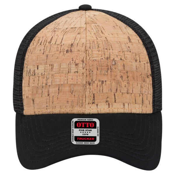 OTTO CAP® 6 Panel Low Profile Mesh Back Trucker Hat Thumbnail