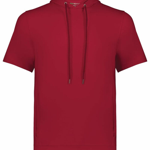Youth Eco Revive™ Ventura Soft Knit Short Sleeve Hooded Sweatshirt Thumbnail