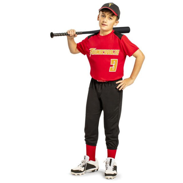 Youth  Gamer Pull-Up Baseball Pant With Loops Thumbnail