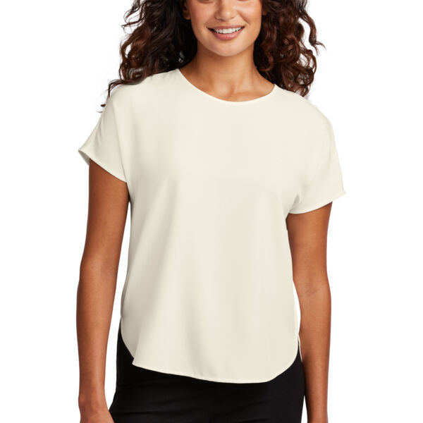 Women's Stretch Crepe Crew Thumbnail