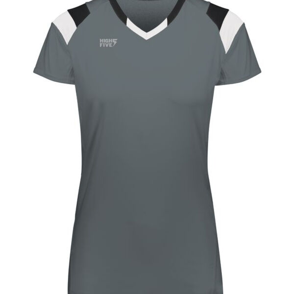 Girls TruHit Tri-Color Short Sleeve Jersey Thumbnail