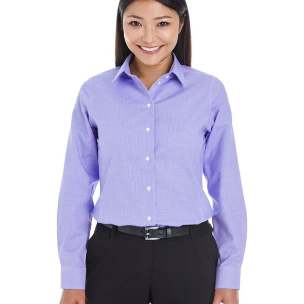 Women's Crown Collection® Royal Dobby Woven Dress Shirt Thumbnail
