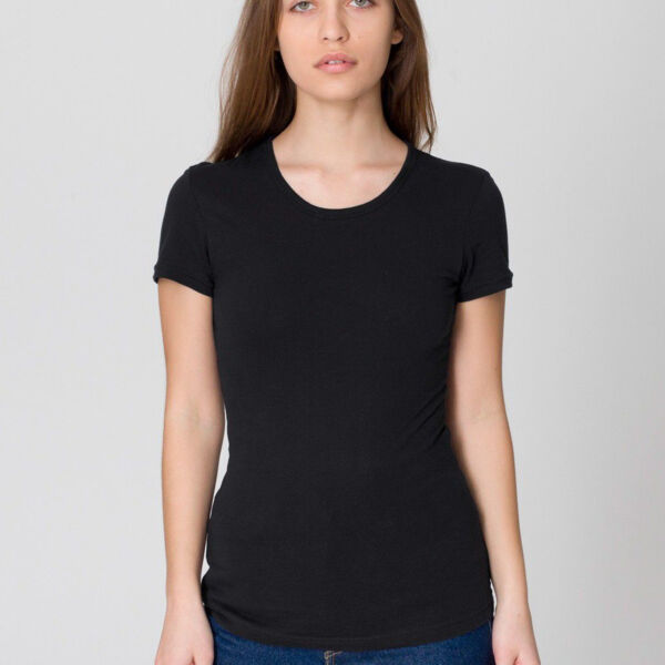 6321 Sheer Jersey Cap Sleeve T-Shirt Thumbnail