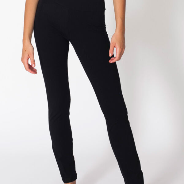 8375 Cotton Spandex Jersey Straight Leg Yoga Pant Thumbnail