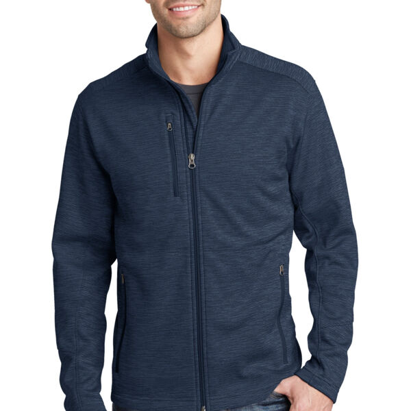 Digi Stripe Fleece Jacket Thumbnail