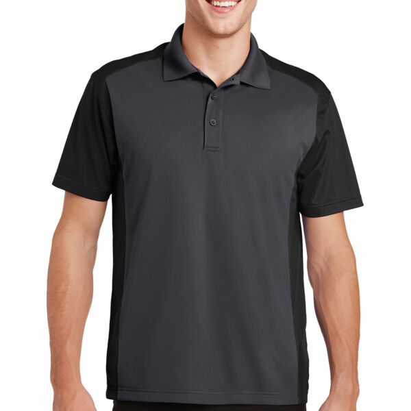 Colorblock Micropique Sport Wick ® Polo Thumbnail
