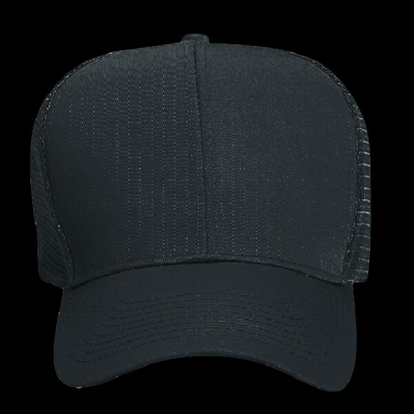 OTTO CAP® 6 Panel Mid Profile Mesh Back Trucker Hat Thumbnail