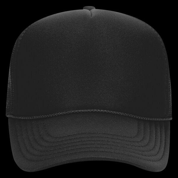 OTTO CAP® 5 Panel Mid Profile Mesh Back Trucker Hat Thumbnail