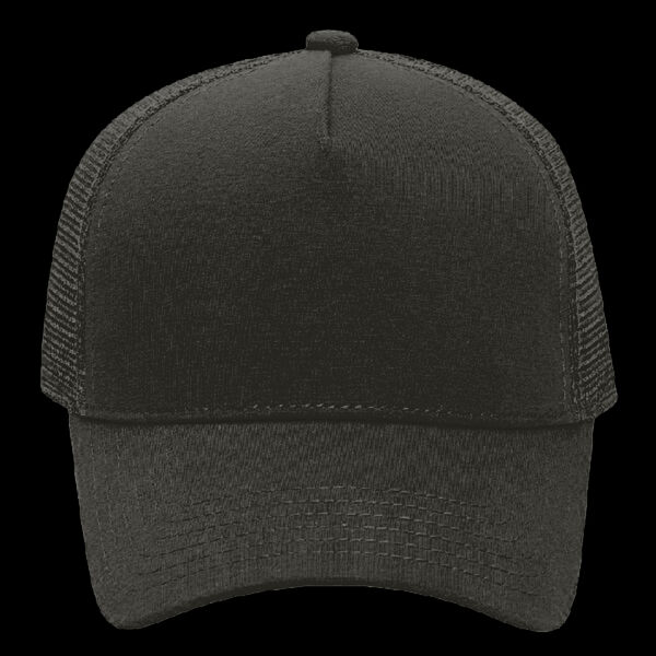 OTTO CAP® 5 Panel Mid Profile Mesh Back Trucker Hat Thumbnail