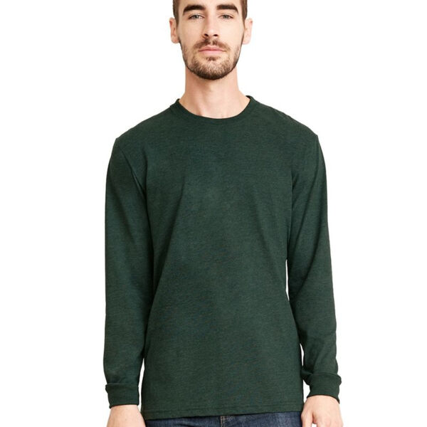 Unisex Sueded Long Sleeve T-Shirt Thumbnail