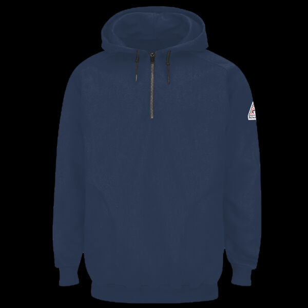 Men's Flame Resistant Quarter-Zip Hooded Sweatshirt Thumbnail