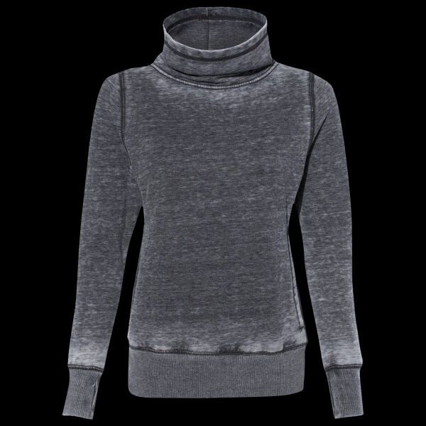 Women’s Zen Fleece Cowl Neck Sweatshirt Thumbnail