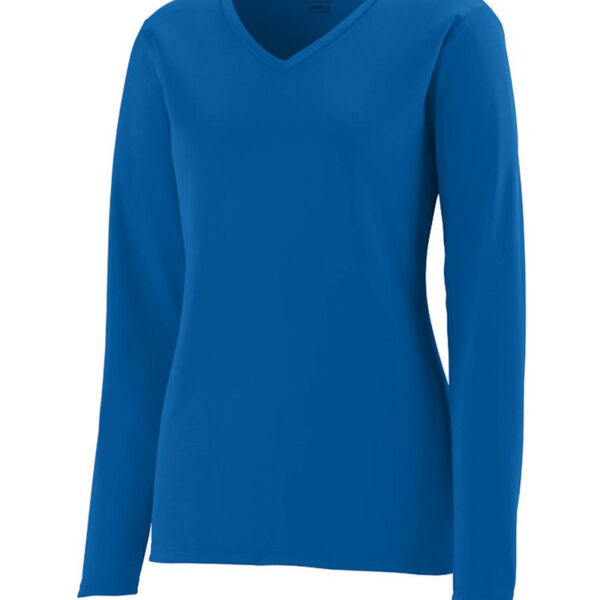 Women's Nexgen Performance Long Sleeve V-Neck T-Shirt Thumbnail