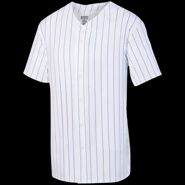 Pinstripe Full-Button Jersey Thumbnail