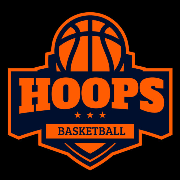 Hoops Basketball logo template 03 Thumbnail