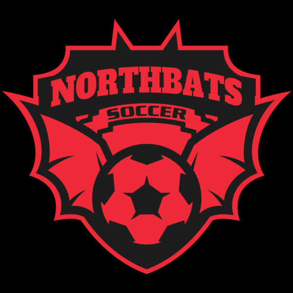 North bats Tournament Soccer logo template Thumbnail