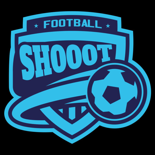 Shoot Football logo template Thumbnail