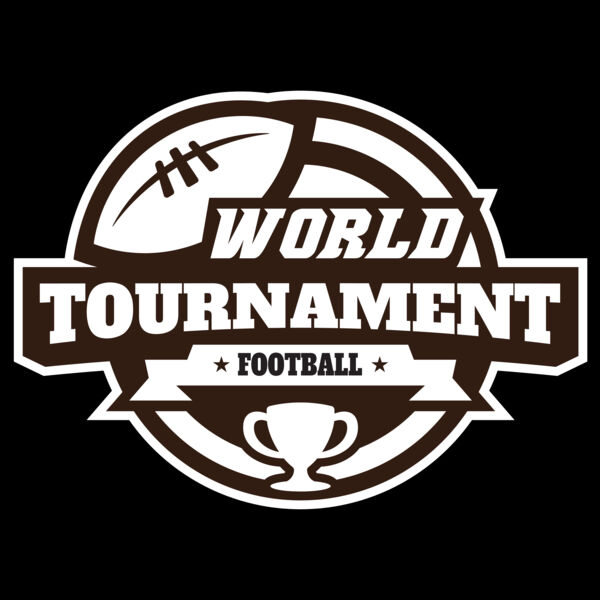 World Tournament Football logo template Thumbnail