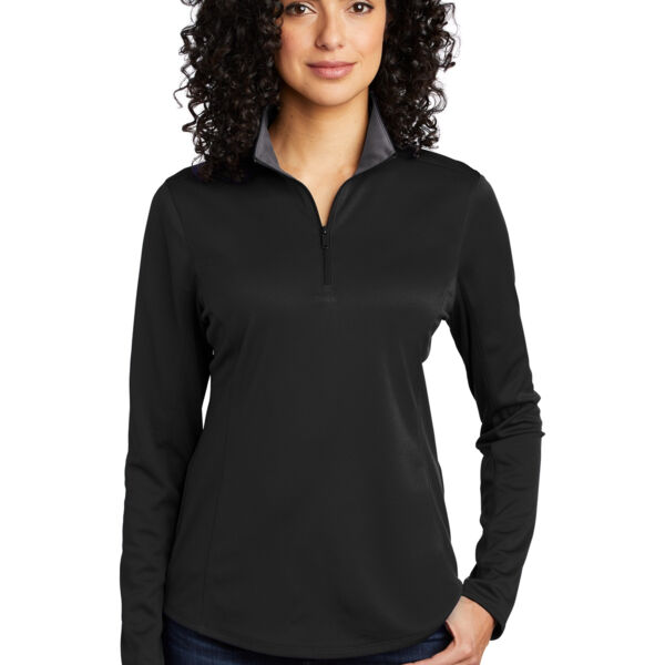 Ladies Silk Touch Performance 1/4 Zip Thumbnail