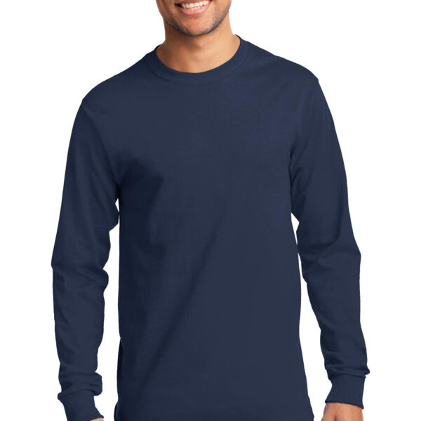 100% Cotton Essential Long Sleeve T Shirt Thumbnail