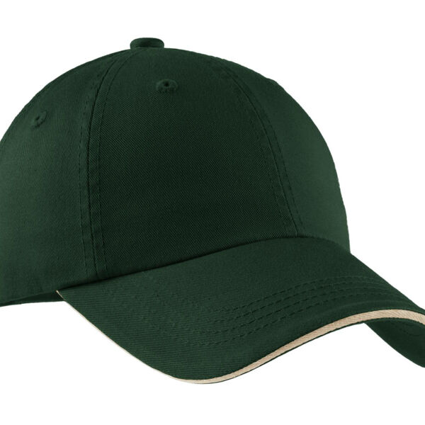 Signature Sandwich Bill Cap with Striped Closure Thumbnail