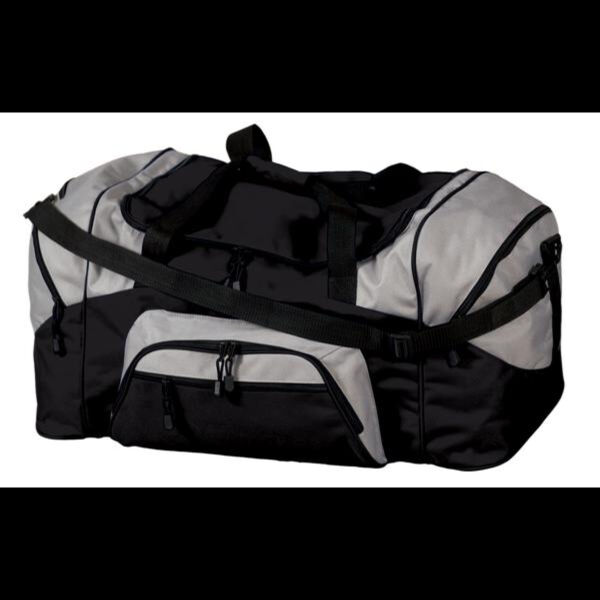 Port & CompanyÂ® - Colorblock Sport Duffel. Thumbnail