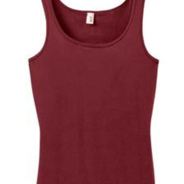 Ladies 100% Ring Spun Cotton Tank Top. 882L Thumbnail