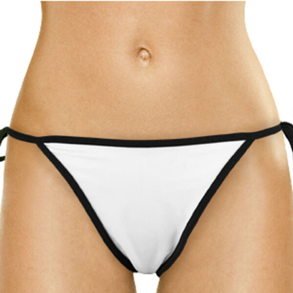 NT307S Sublimation Nylon Tricot Side-Tie Bikini Bottom Thumbnail