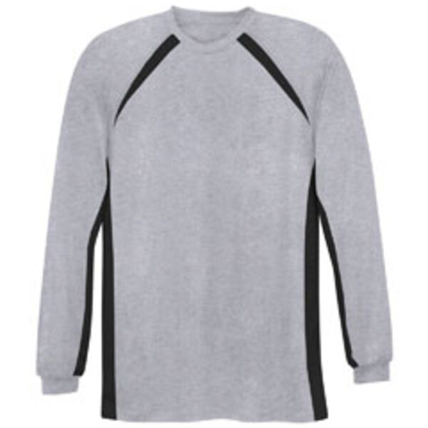 Adult Long Sleeve Colorblock Performance Tee Thumbnail