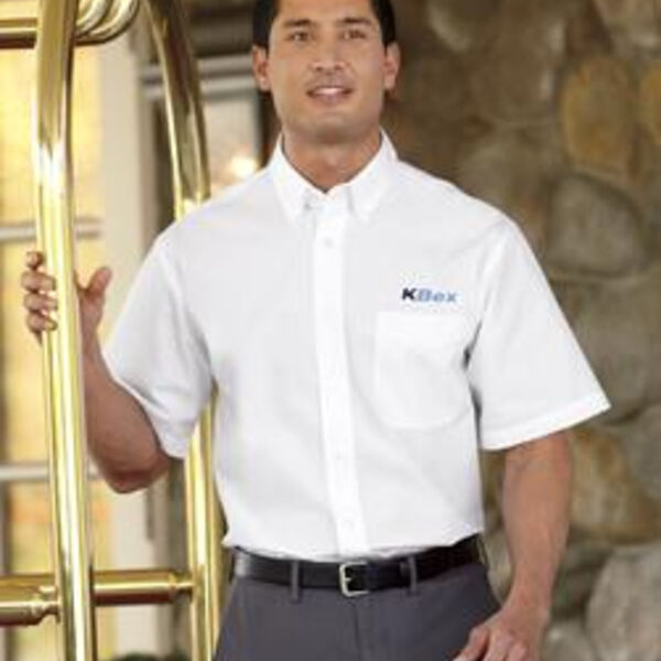 Port Authority® - Short Sleeve Value Poplin Shirt. S633 Thumbnail