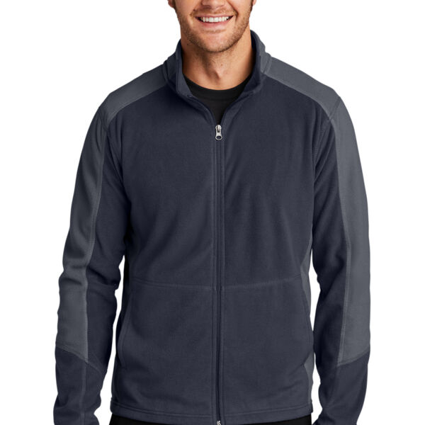 Colorblock Microfleece Jacket BSA Thumbnail