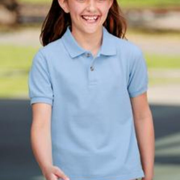 Port Authority® - Youth Pique Knit Polo. Y420 Thumbnail