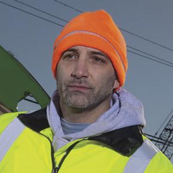 CornerStone® - Safety Beanie with Reflective Stripe. CS800 Thumbnail
