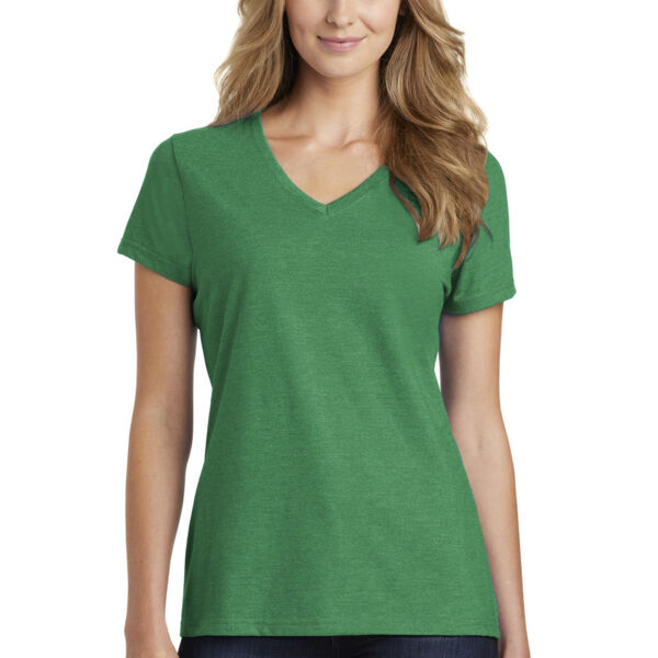 Ladies Fan Favorite ™ Blend V Neck Tee Thumbnail