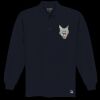 Port Authority® - Long Sleeve Pique Knit Polo. K320  Thumbnail