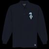 Port Authority® - Long Sleeve Pique Knit Polo. K320  Thumbnail