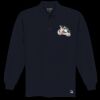 Port Authority® - Long Sleeve Pique Knit Polo. K320  Thumbnail