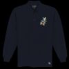 Port Authority® - Long Sleeve Pique Knit Polo. K320  Thumbnail