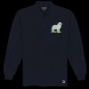 Port Authority® - Long Sleeve Pique Knit Polo. K320  Thumbnail