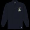 Port Authority® - Long Sleeve Pique Knit Polo. K320  Thumbnail