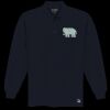Port Authority® - Long Sleeve Pique Knit Polo. K320  Thumbnail