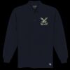 Port Authority® - Long Sleeve Pique Knit Polo. K320  Thumbnail