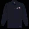 Port Authority® - Long Sleeve Pique Knit Polo. K320  Thumbnail