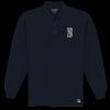 Port Authority® - Long Sleeve Pique Knit Polo. K320  Thumbnail