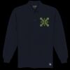 Port Authority® - Long Sleeve Pique Knit Polo. K320  Thumbnail