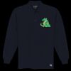 Port Authority® - Long Sleeve Pique Knit Polo. K320  Thumbnail