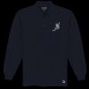 Port Authority® - Long Sleeve Pique Knit Polo. K320  Thumbnail