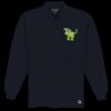 Port Authority® - Long Sleeve Pique Knit Polo. K320  Thumbnail