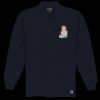 Port Authority® - Long Sleeve Pique Knit Polo. K320  Thumbnail